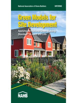 cover image of Green Models for Site Development